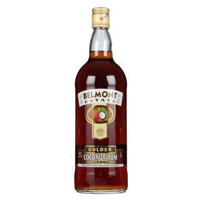 Belmont-Estate-Gold-Coconut-Rum-100cl-Flasche-Ron