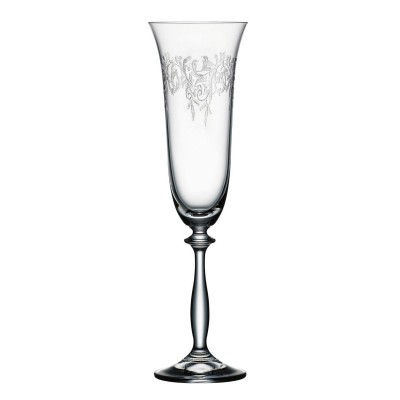 Bohemia-Cristal-093-006-014-Sektkelche-190ml-Romance-6er-Set-Sektglaeser