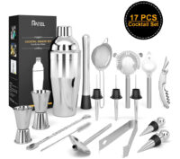 Cocktail-Set-Edelstahl-Cocktail-Mixing-Shaker-Set-Professionelles-Barzubehoer