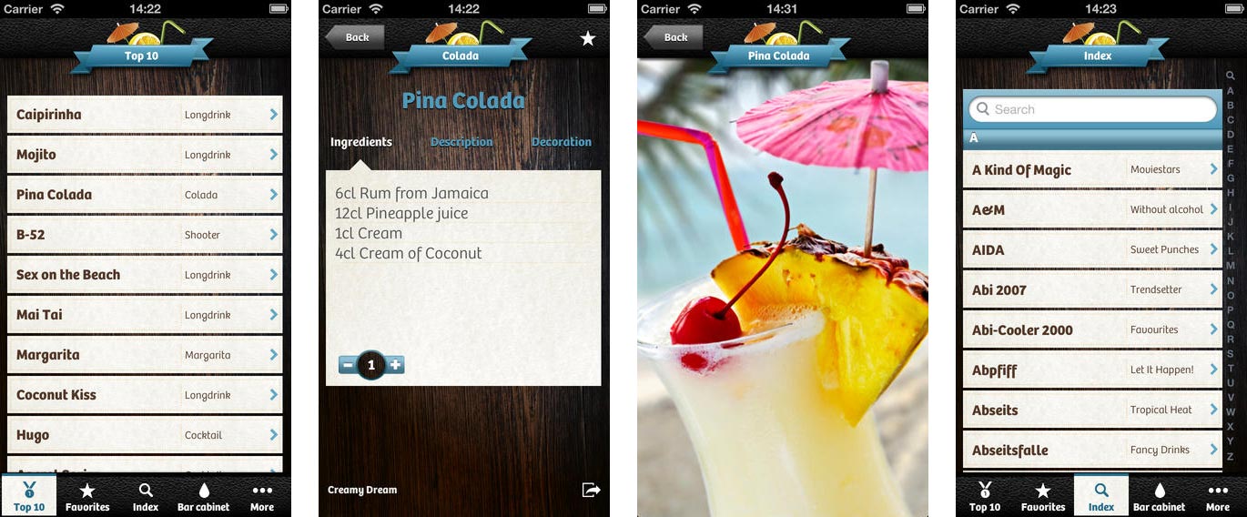 Cocktails-App