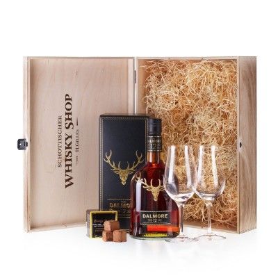 Dalmore-12-Premium-Set-Geschenkidee-Whisky-Set-mit-Nosing-Glaesern