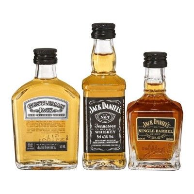 Jack-Daniels-eine-Familie-drei-Charaktere-Geschenkbox-Gentleman-Jack-Old-No7-Single-Barrel