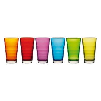 Leonardo-017745-Becher-gross-Wave-6er-Set-lackierte-Party-Glaeser