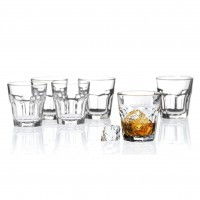 Libbey-Leerdam-922208-Whiskybecher-6er-Rocks-26cl-Tumbler-Glas-1