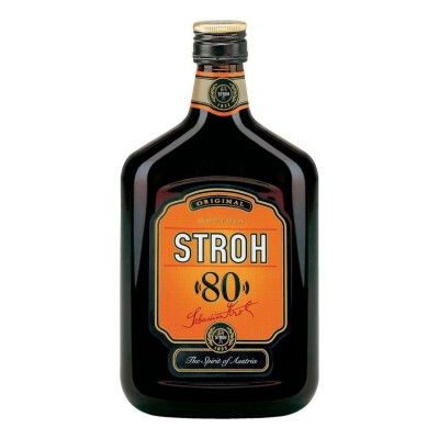 Stroh-80-Original-Rum-100cl-Flasche-fuer-Feuerzangenbowle