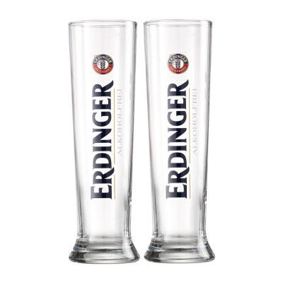 Weizenbierglas-690736-Erdinger-alkoholfrei-0-5-Liter-2er-Set-Bierglaeser-mit-Logo