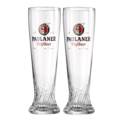 Weizenbierglas-690743-Paulaner-0-5-Liter-2er-Set-Bierglaeser