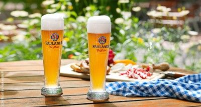 paulaner-weissbier-glaeser-biergarten-brotzeit